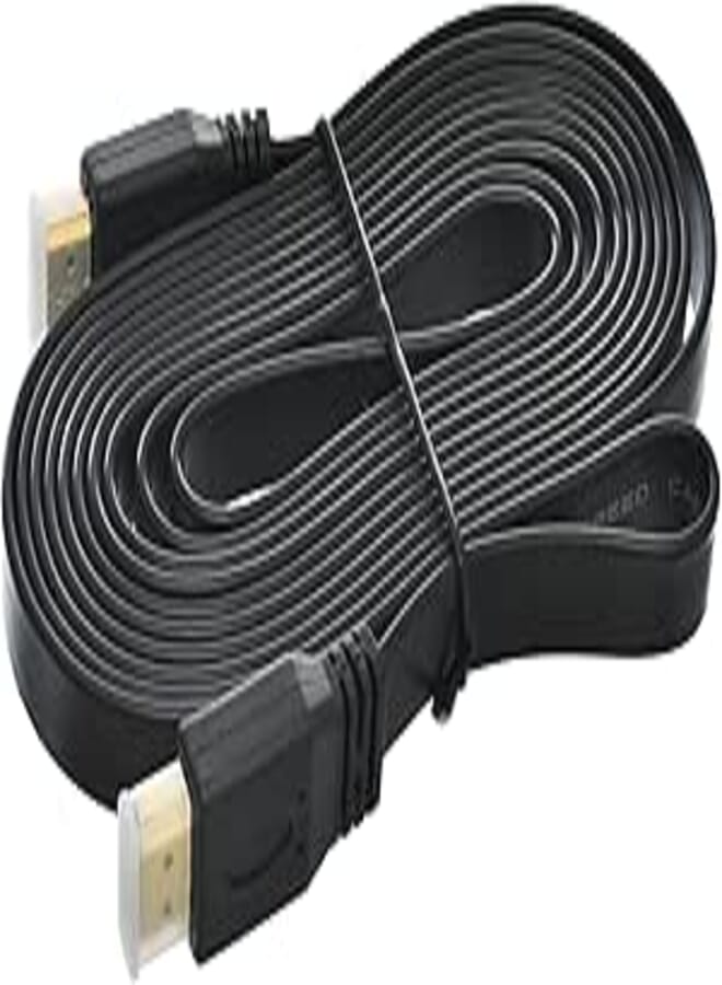 accessories shop APlus AB-105F Deluxe Digital Cable With Copper Core Tested And fast Signal Transmission For Multi Device 1.4V HDTV / 3M - Black